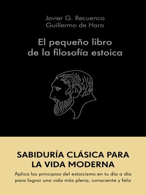 cover image of El pequeño libro de la filosofía estoica